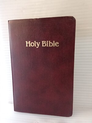 Holy Bible New King James Version NKJV Giant Print Red Letter 1982 Nelson VG-image