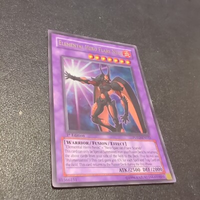 Elemental Hero Flare Neos (UTR) POTD-EN032 Power of the Duelist 1st Edition YuGi-image