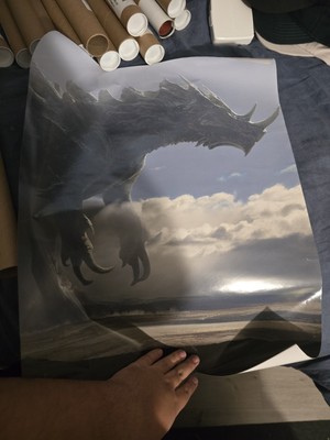Zilortha, Strenght Incarnate | Non-Godzilla art MTG Poster -image