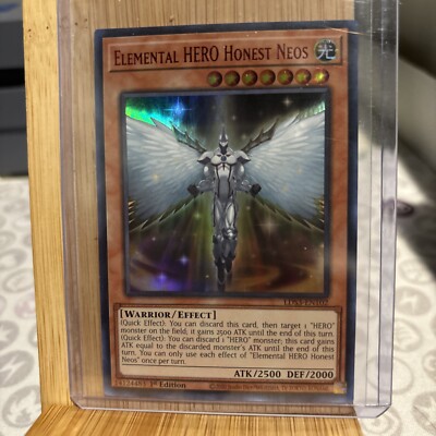 Yugioh! Elemental HERO Honest Neos (Red) - LDS3-EN102 - Ultra Rare - 1st Edition-image