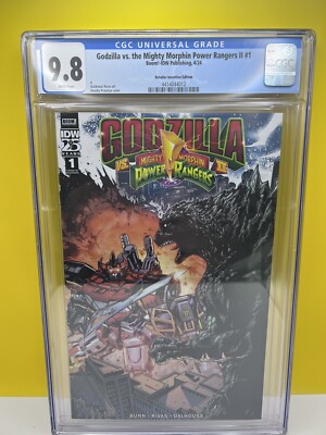 Godzilla vs. the Mighty Morphin Power Rangers II #1  CGC 9.8 Cover A-image