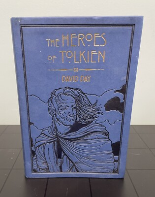 THE HEROES OF TOLKIEN David Day Illustrated Guide Faux Leather Flexi Bound 2017-image