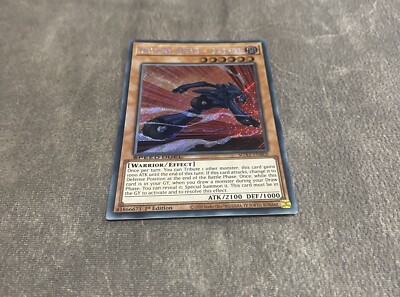 Yugioh! Destiny HERO - Dasher - SGX1-ENB05 - Secret Rare - 1st Edition Near Mint-image