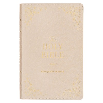 KJV Holy Bible, Standard Size Faux Leather Red Letter Edition Thumb Index,-image