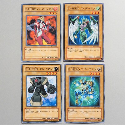 Yu-Gi-Oh Elemental HERO Burstinatrix Avian Clayman Sparkman EE3-JP182 Japan c819-image