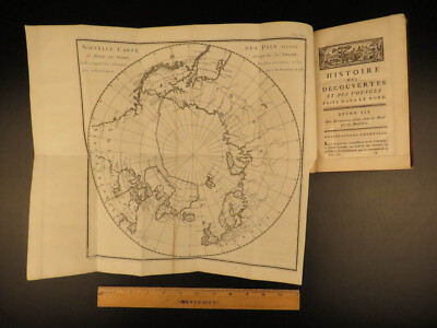 1788 1st ed ARCTIC Voyages Johann Forster History of James Cook ATLAS Maps 2v-image