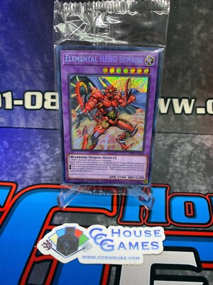 Yu-Gi-Oh TCG - Elemental Hero Sunrise LDS3-EN104 SEALED Promo *CCGHouse*-image