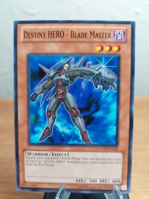 LCGX-EN129 Destiny HERO - Blade Master Common UNL Edition YuGiOh Card LP-image