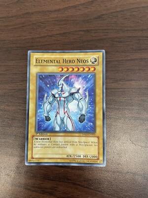 (LP) Elemental Hero Neos - DP03-EN001 - Common - 1st Edition  YuGiOh-image