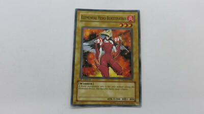 ELEMENTAL HERO BURSTINATRIX  1ST EDITION YSDJ-EN006 COMMON  YUGIOH NM / UNPLAYED-image