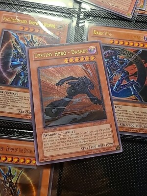 Yugioh Destiny Hero - Dasher POTD-EN017 Ultimate Rare 1st Edition -image