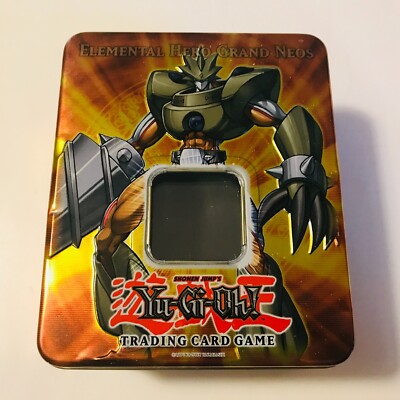 Collectible Yu-Gi-Oh! 2007 Elemental Hero Grand Neos Tin (Empty)-image