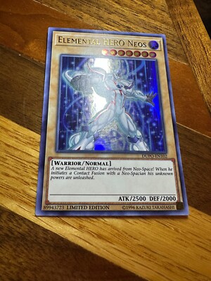 Elemental HERO Neos DUPO-EN102 Limited Edition Ultra Rare PL + BONUS-image