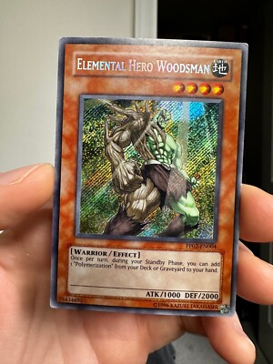 UNLIMITED ELEMENTAL HERO WOODSMAN 1996 PP02-EN004 YUGIOH CARD-image