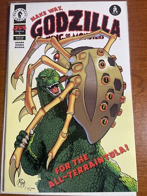 Godzilla King Of The Monsters #5 - VF+ Dark Horse Comics -1995 - Art Adams-image