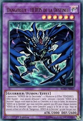 BLHR-FR063 Destiny HERO - Dangerous BLHR-FR063 Yu-gi-oh-image