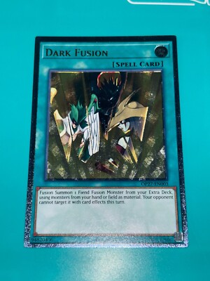 YUGIOH! Dark Fusion OP27-EN003 Ultimate Rare NM DESTINY/ELEMENTAL HERO-image