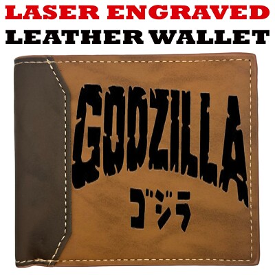 Godzilla - Godzilla Leather Wallet Bifold Premium Quality NEW-image