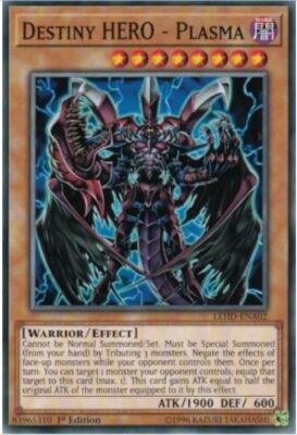 Yu-Gi-Oh! Destiny HERO - Plasma - LEHD-ENA02 - Common - 1st Edition M/NM English-image