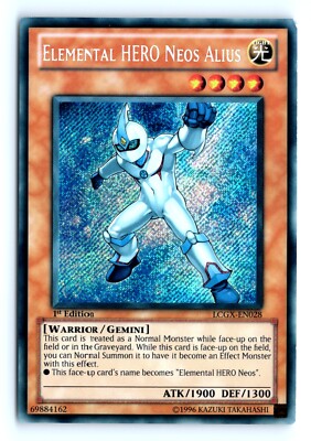 Yu-Gi-Uh #LCGX-EN028 Elemental HERO Neos Alius Legendary Collection 2 tcg-image