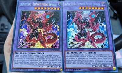 Yu-gi-oh! Destiny HERO-Destroyer Phoenix Enforcer MP22-EN209 Alternative Color-image