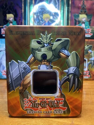 Collectible Yu-Gi-Oh! 2007 Elemental Hero Grand Neos Tin (Empty)-image