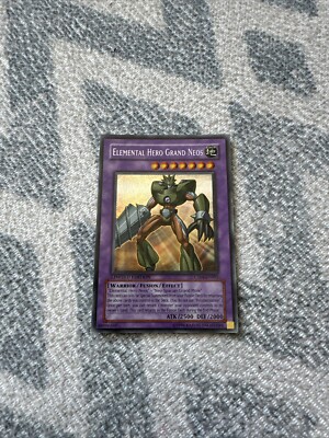 Elemental Hero Grand Neos CT04-EN001 Secret Rare Limited Edition-image