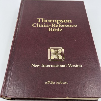 Thompson Chain-Reference Bible NIV Bonded Leather Red Letter 1984 Kirkbride-image
