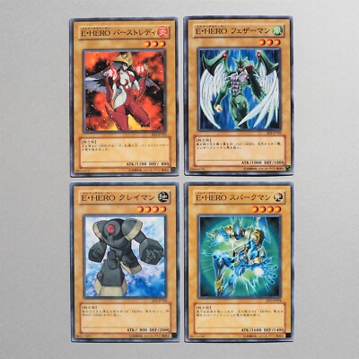 Yu-Gi-Oh Elemental HERO Burstinatrix Avian Clayman Sparkman EE3-JP182 Japan c820-image