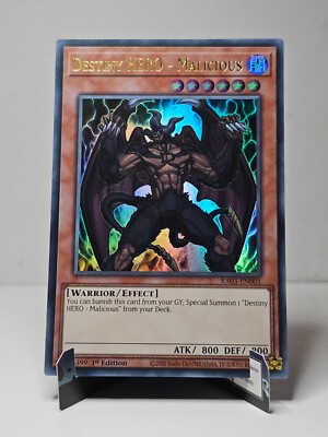 Destiny HERO - Malicious (Ultra Rare) [RA03-EN001] Bonanza Yu-Gi-Oh-image