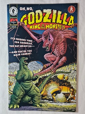 Godzilla King Of The Monsters #3, Dark Horse, 1995; Art Adams cover NM--image