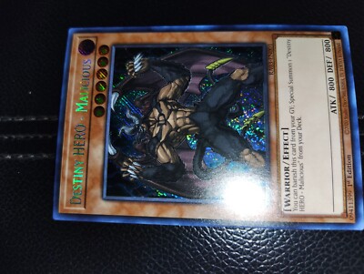 Destiny HERO - Malicious (Platinum Secret Rare) RA03-EN001 Quarter Century...-image