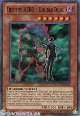Destiny HERO - Double Dude - LCGX-EN126 - Common - Unlimited Edition Near Mint L-image