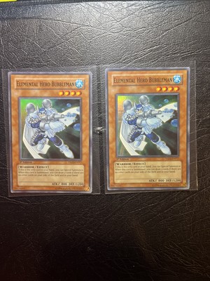 YUGIOH ELEMENTAL HERO BUBBLEMAN YSDJ-EN017 1ST SUPER X2-image
