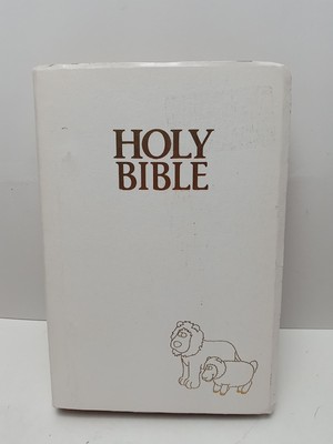 Vintage 1984 NIV Beginners Special Edition UNUSED VGC+ Zondervan Bonded Leather-image