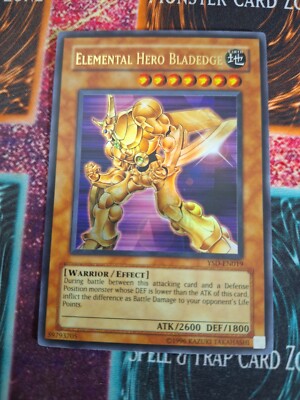 Yu-Gi-Oh! Elemental Hero Bladedge YSD-EN019 Ultra Rare Unlimited Near Mint-image