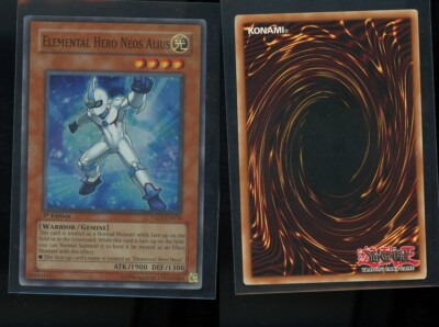 Yu-Gi-Oh! Elemental Hero Neos Alius TAEV-EN018 1st Edition Super Rare Near Mint -image