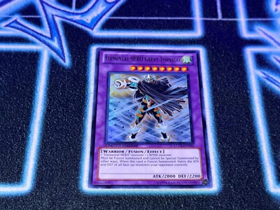 Elemental HERO Great Tornado - LC02 - Ultra Rare (UR) - LIMITED EDITION - LP-image