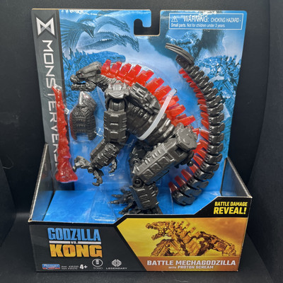 Playmates Monsterverse Godzilla vs Kong Battle Mechagodzilla  6
