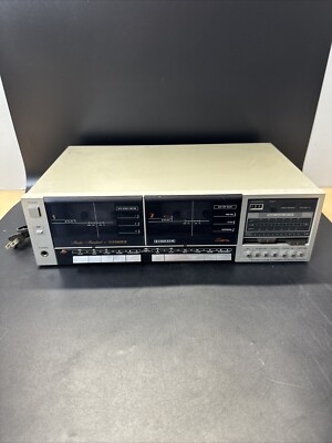 Vintage Fisher CR-W77 Stereo Double Dual Cassette Deck Studio/Untested, For Part-image
