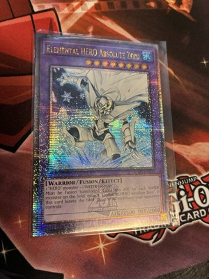 Elemental HERO Absolute Zero (Quarter Century Secret Rare) RA03-EN231 Quarter...-image