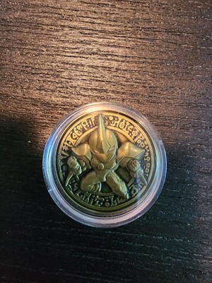 YuGiOh - Elemental Hero Neos - YCS Pre-Registration Coin - Official - Gold-image