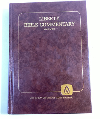 Liberty Bible Commentary (Volume II Only) Jerry Falwell 1982 New Testament/HC-image