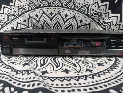 Vintage 1985 Fisher Model AD-823 Digital Compact Disc CD Player Parts only 813-image