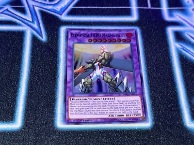 Elemental HERO Magma Neos - SHVA - Super Rare - (SR) - 1st Edition - LP-image