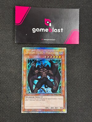 Yu-Gi-Oh! Destiny HERO - Malicious (V.5 - Quarter Century) - RA03-EN001-image