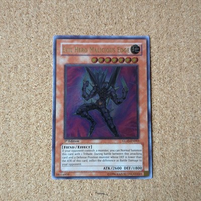 Yu-Gi-Oh! English Version Evil E-Hero Maricious Edge 1St Relief-image