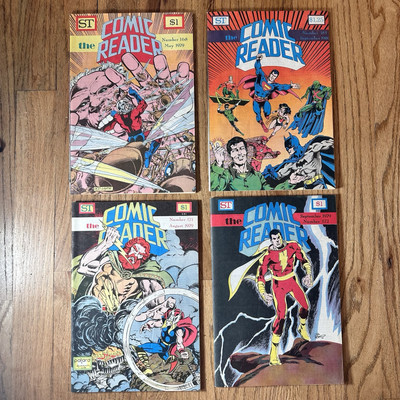 The Comic Reader 163, 164, 168, 169, 170, 171, 172, 180, 183, 1978-80 High Grade-image