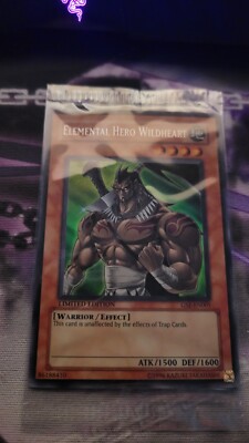 Yu-Gi-Oh! Elemental Hero WildHeart GSE-EN001 Secret Rare Factory Sealed-image