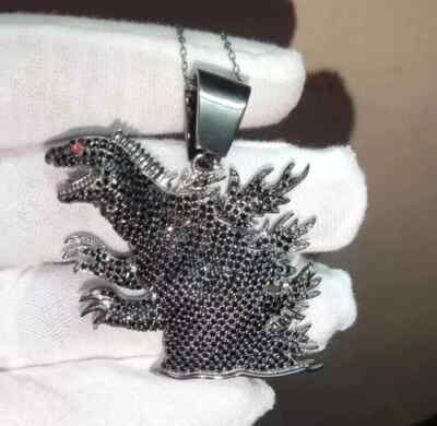 Men's Godzilla Pendant 3